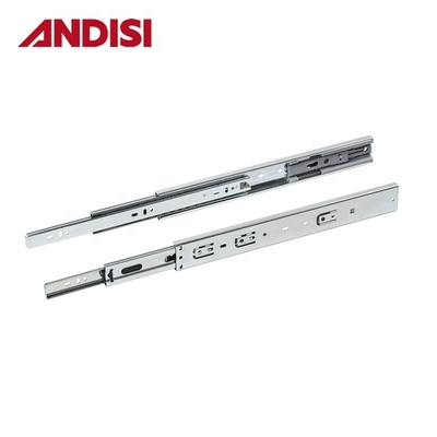 Foshan 45mm Meubelkast Ball Bearing Drawer Rail Full Extension Soft Close Drawer Slide 450mm