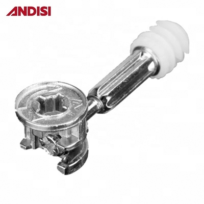 Mini Fix Dowel Fastener Zink Alloy Excentrische Cam voor meubels verbinden 3 IN 1 Bolt