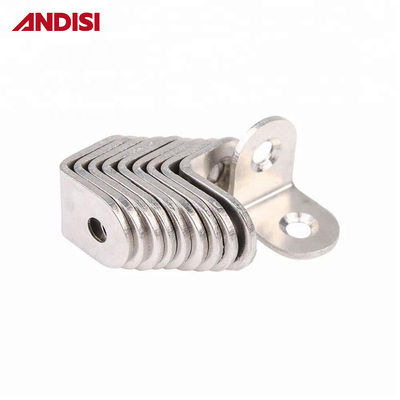 Gepersonaliseerde grootte Metaal Staal Rechte hoek Meubels Joint Support Hoek Brace Bracket