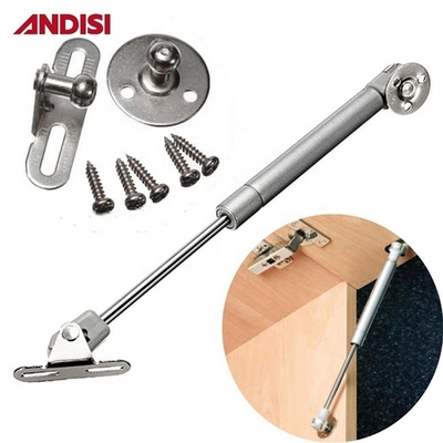 Home Office Ondersteuning voor meubels 80N kast Lip Stay Door Closer Easy Gas Strut Spring