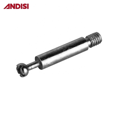 Mini Fix Cam en Bolt Dowel Insert Nut Zink Alloy Meubel Hardware Joint Connector