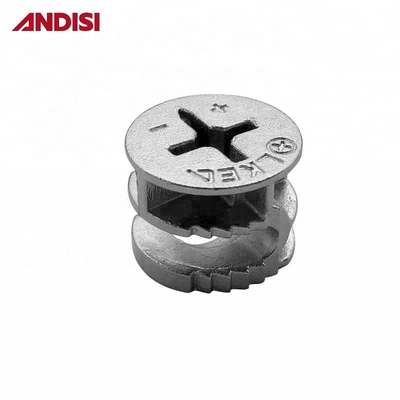 Moderne design Home Office Kasten verbinding zink legering KD Fittings Mini IFX excentrische cam slot voor meubels