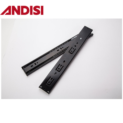 Foshan 45mm Meubelkast Ball Bearing Drawer Rail Full Extension Soft Close Drawer Slide 450mm