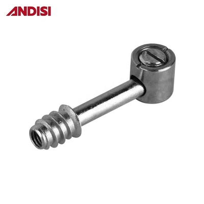 Zinkgeplatte houtverbinding met metalen beugel zware camlockconnectoren