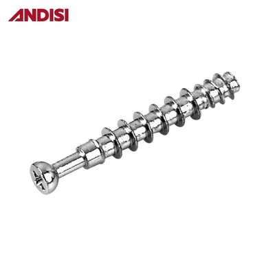 Traditionele ontwerpstijl ANDISI Meubel Hardware Kasten Connecting Cam Dowel Cam Lock Mini Fix Schroef