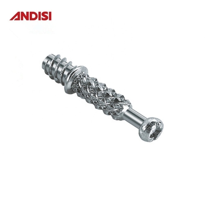 Traditionele ontwerpstijl ANDISI Meubel Hardware Kasten Connecting Cam Dowel Cam Lock Mini Fix Schroef