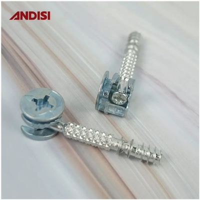 8mm Traditionele Design Stijl Meubelkast Verbinding Mini Fix Cam Schroef Lock Dowel Verbinding Bolten