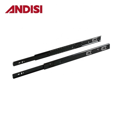Deelverlenging Side Mount Steel Ball Bearing Slide Rail voor 35 mm Breedte Kas