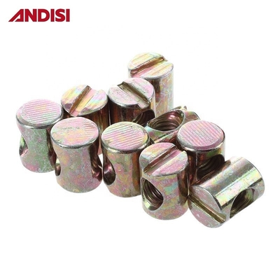 11-20 mm Lengte M6 M8 Cross Head Phillips Drive Barrel Nut voor houten verbinding