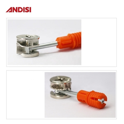 Moderne design meubels aansluitend accessoires 2 in 1 Cam Lock Mini Fix bevestigingen voor meubels