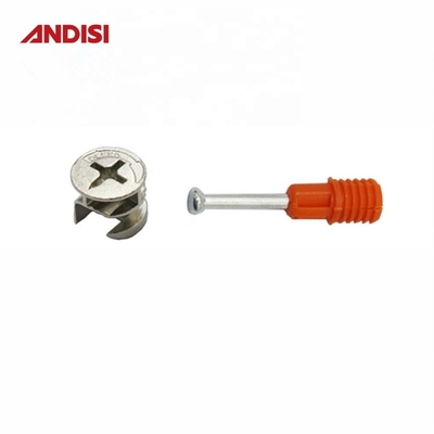 Moderne design meubels aansluitend accessoires 2 in 1 Cam Lock Mini Fix bevestigingen voor meubels