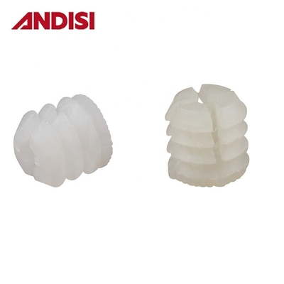 Combinatie Dowel Meubel Connector Cam Schroef Plastic Transparante Uitbreidende Gedrukt Sleeve Nut M6 Nylon Insert Lock Nut