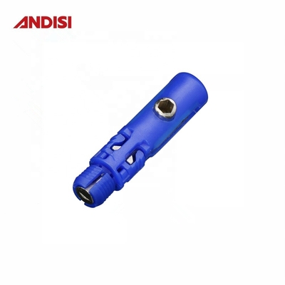 Postverpakking Zinkplaat Blauw/Wit Afwerking Andisi Panel Connector Meubeltoebehoren
