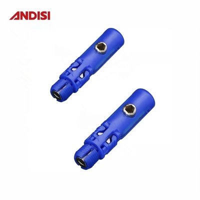 Postverpakking Zinkplaat Blauw/Wit Afwerking Andisi Panel Connector Meubeltoebehoren