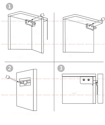 Staal PS Materiaal Keuken Haak Kasten Wand Hanger met Bracket Moderne Design Stijl