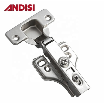 Metal Clip-on Type Soft Close Hinges voor 14-24 mm deurdikte en 3-7 mm paneelgrootte