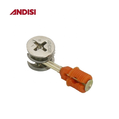 Zinkplaat Afwerking M10 M8 Vinnige montage Afgifte Meubelverbinding Schroef Bolt Kasten Cam Lock Dowel