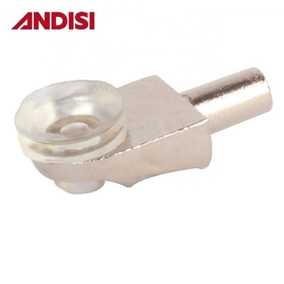 Meubelhardware Zinklegeringsglasplankpen 5 mm diameter met plankstokken en -penen
