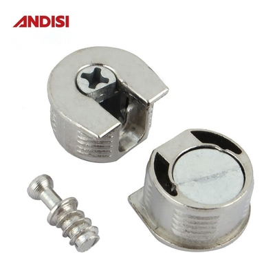 Zinklegeringsmeubel aansluitend boult cam plastic plank aansluiting voor houten panelen 20 mm