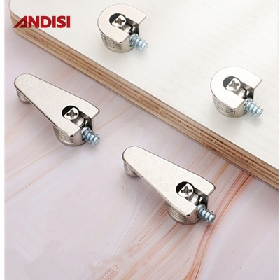 Zinklegeringsmeubel aansluitend boult cam plastic plank aansluiting voor houten panelen 20 mm