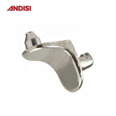 ZINK ALLOY 5 mm Rack Pin Rack Bracket Holder Staal L-vorm Meubel verbindingen Rack Steun