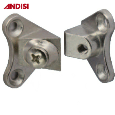 Moderne design meubels Zink legering verbinden houten hoek gezamenlijke kast connector beugel voor kast