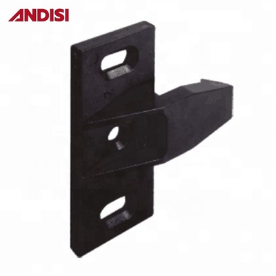 Zwarte afwerking Plastic Quick Joint Connection Fittings voor eenvoudige montage van kantoorkasten