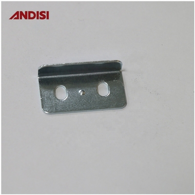 L Meubelstaal Flat Angle Bracket Connector met 0,8 mm dikte en 32x17x8,23 mm grootte