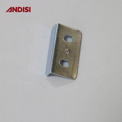 L Meubelstaal Flat Angle Bracket Connector met 0,8 mm dikte en 32x17x8,23 mm grootte
