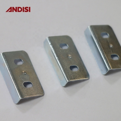 L Meubelstaal Flat Angle Bracket Connector met 0,8 mm dikte en 32x17x8,23 mm grootte