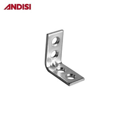 Moderne ontwerp Zink bekleding staal L-vormige plankbeugels voor meubels gezamenlijke ondersteuning