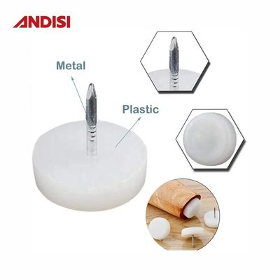 Meubels Leg Protector Voet Skid Nails voor tafel Modern Design Stijl Wit Afwerking