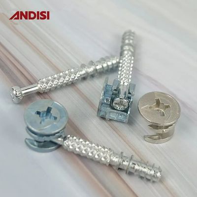 Meubelverbinding 3 in 1 Mini Fix Screw Cam Lock Nuts voor Kasten Connector KD Fitting