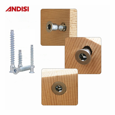 Meubels verbinden M7 bevestigd Hout schroeven 5x50 Phillips Flat Head Metric Pozi Drive