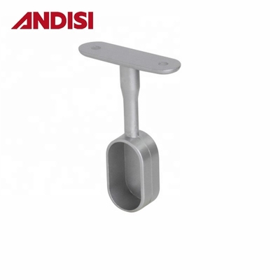 Postverpakking Zinklegering Kledingkast Hanger Rod Pipe Brackets voor Garderobe Tube End Support