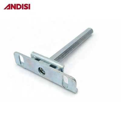 76 mm Drijvend plank Steunbeugel voor meubelverbinding Verborgen gietijzeren muurplank