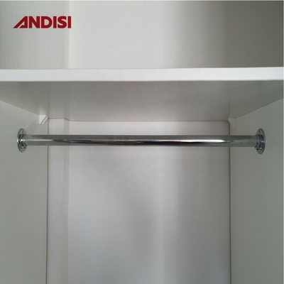 16/19/25 mm Diameter Wardrobe Round Tube Support Steel Holder Flange voor installatie