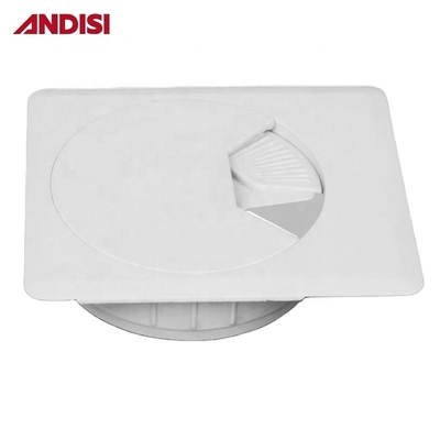 50 mm vierkant gat dekking voor kabel draad meubel hardware accessoire onderdeel component