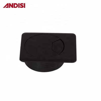 50 mm vierkant gat dekking voor kabel draad meubel hardware accessoire onderdeel component