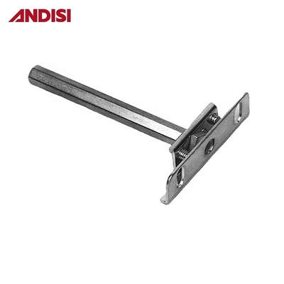 L1 76mm Metalen plank steun voor drijvende planken L-vorm wandmontage verborgen beugels