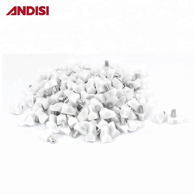 Andere meubelhardware 5 mm plastic plank steunpinnen voor kastenplaat glashouder