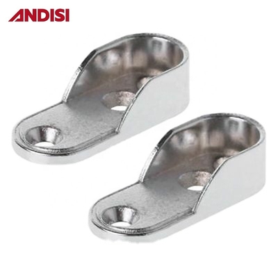 Andere meubels Hardware Goud ovaal buissteun voor moderne kledingkast accessoires kast