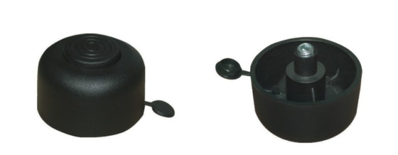 Meubels Schroef-in Glide Leg Nivelling Verstelbare voetsteun voor onder het bureau 50 mm