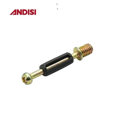 Plastic meubelkas Cam Lock Mini Fix Dowel Verbindingsbouten Schroeven in het beste geval