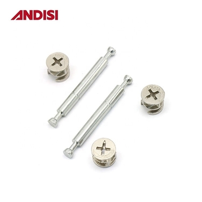Mini Fix Cam Double End Bolt Gedrukt Schroef Modern Ontwerp voor Andere Meubel Hardware