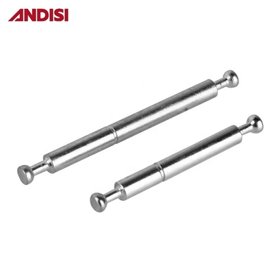 24 64MM/34 84MM Meubel Hardware Mini Fix Double Ended Bolt Connecting Dowel Steel Rod