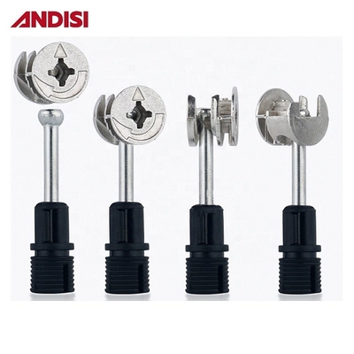 Meubelverbinding M8 M10 Snelle montage Mini Fix Montage Bolt Stalen Plastic Dowels