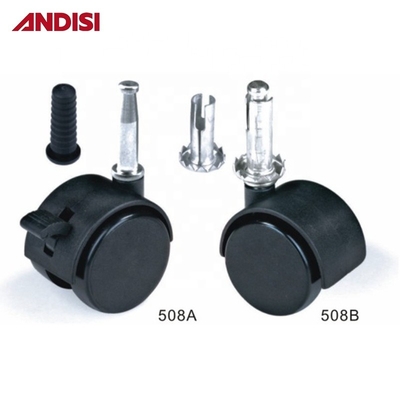 Moderne design Plastic kantoormeubelen Stoel Roller Wheels Ladingcapaciteit 20/30/40kg