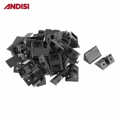 Home Office Meubelkast ABS Plastic Bracket Connector in wit/zwart/bruin afwerking