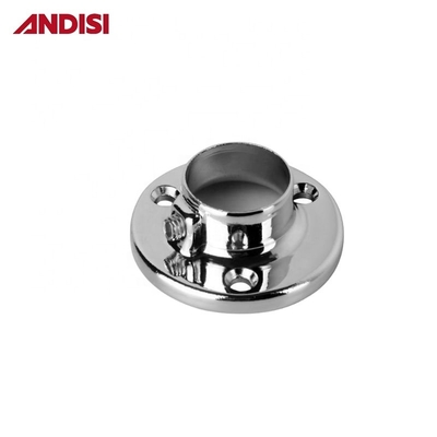 Meubelkast Pipe Bracket Holder 30mm Chroom Ronde Kledingkast Steunflenzen